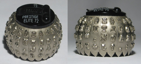 Selectric typeball.