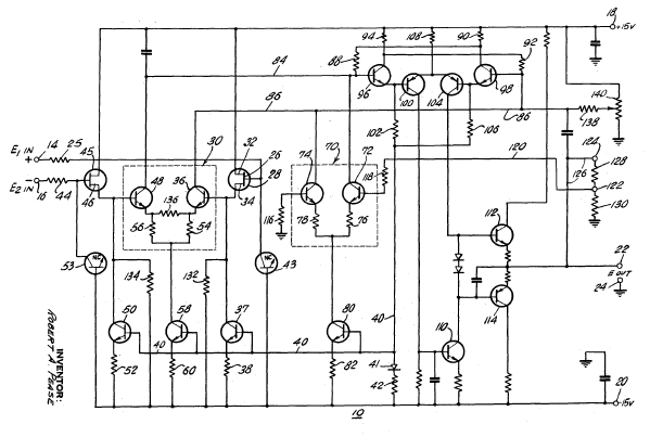 Figure from US Patent No. 3,562,660.