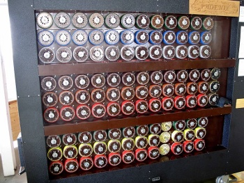 Electromechanical Bombe cryptanalysis machine