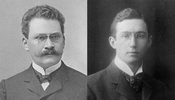 Hermann Minkowski and Max Abraham