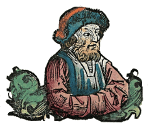 Pythagoras from the Nuremberg Chronicle, 1463