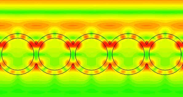 Whispering gallery modes in silicon nanoshells.