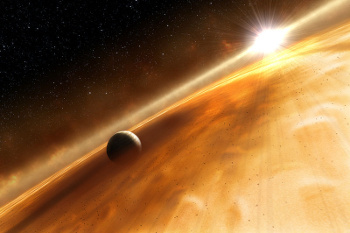 Artist's conception of Fomalhaut b.