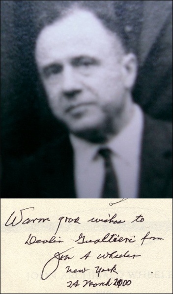 John Archibald Wheeler at Copenhagen, 1963