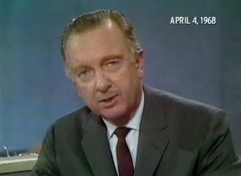 Walter Cronkite, April 4, 1968.