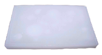 A block of paraffin wax