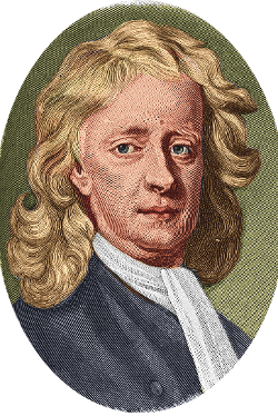 Portrait of Isaac Newton