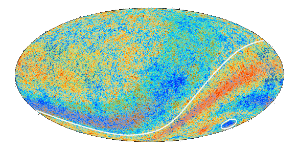Axis of Evil, Planck/ESA data.