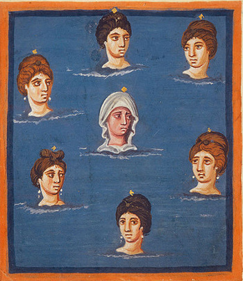 Pleiades from mythology