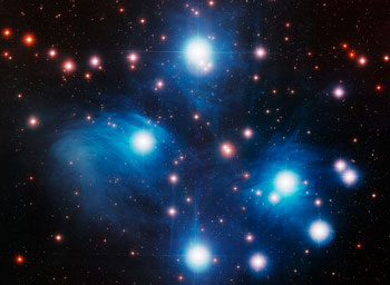 Pleiades star cluster