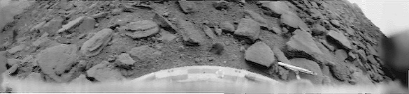 Processed Venera 9 image, Copyright 2003, Don P. Mitchell