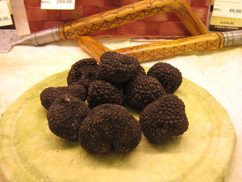 black truffles