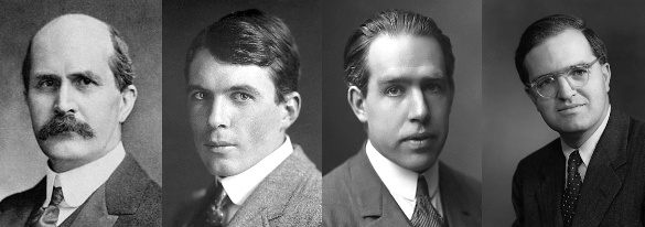 Fathers and sons, the Braggs and the Bohrs