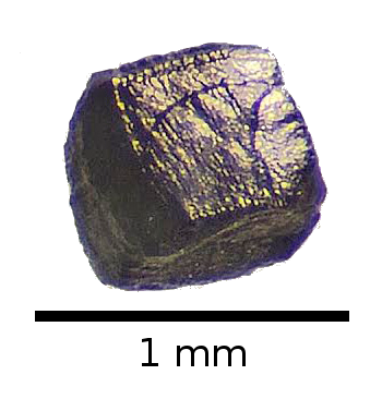 Canyon Diablo 'lonsdaleite' grain