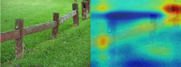 Yard attributes of a fence image