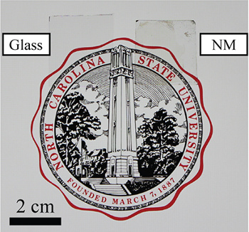 Refractive layer transparency