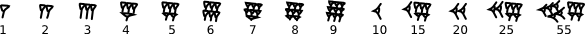 Babylonian numerals