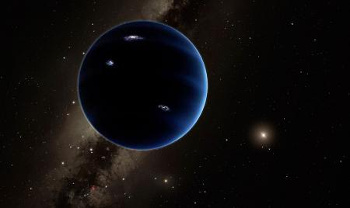 Artist's impression of Planet Nine