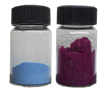 Anhydrous and hydrated Cobalt(II) chloride