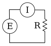 A series electrical circuit