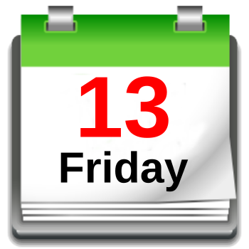 Friday the 13th calendar