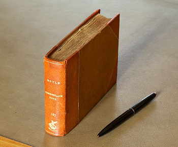 One of Robert Boyle's notebooks (Royal Society of London)