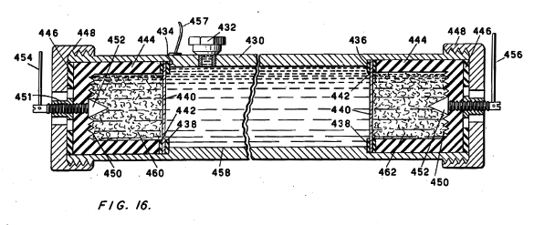 Fig. 16 of US Patent No. 2,629,827, 'Memory system,' by John Presper Eckert, Jr., and John W Mauchly, February 24, 1953