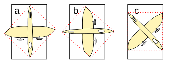 Model airplane in a doorway