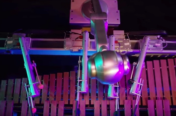 Georgia Tech robot marimba player