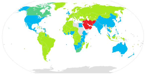 Decimal separator map