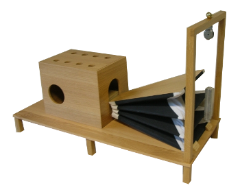 A reproduction of Wolfgang von Kempelen's speaking machine