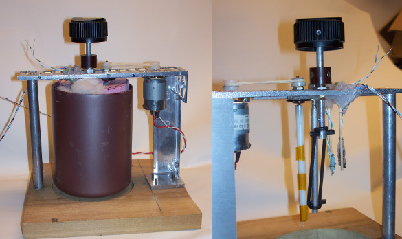 Photograph of the calorimeter.