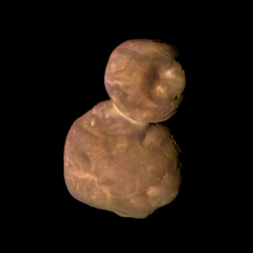 Color image of Ultima Thule, (486958) 2014 MU<sub>69</sub>