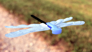 Dragonfly-inspired drone