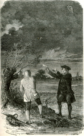 Franklin's kite experiment