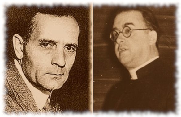 Edwin Hubble (1889-1953) and Georges Lema&icirc;tre (1894-1966)