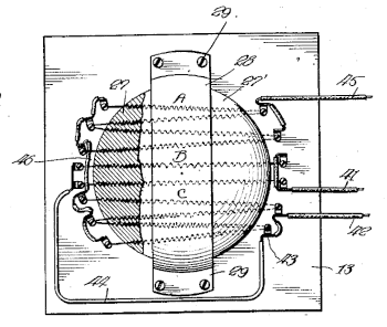 Fig. 2 of US Patent No. 1,378,474, 'Sand Bath,' by Lidberg Tiodolf, May 17, 1921.